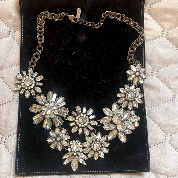 Bauble Bar Crystal Statement Necklace - Picture 7 of 8